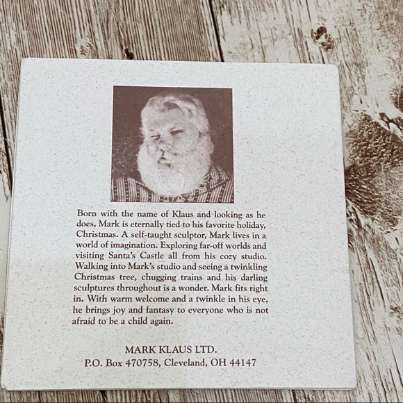 2001 Mark Klaus HSN The Spirit of Christmas Kings from Afar Christmas Ornament - Picture 14 of 16